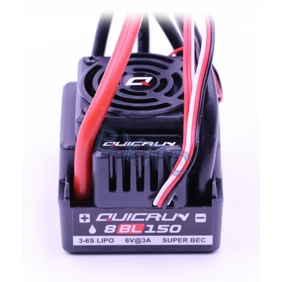 Esc Hobbywing Quicrun 8bl150 - 150a 4-6s P/ Automodelos 1/8