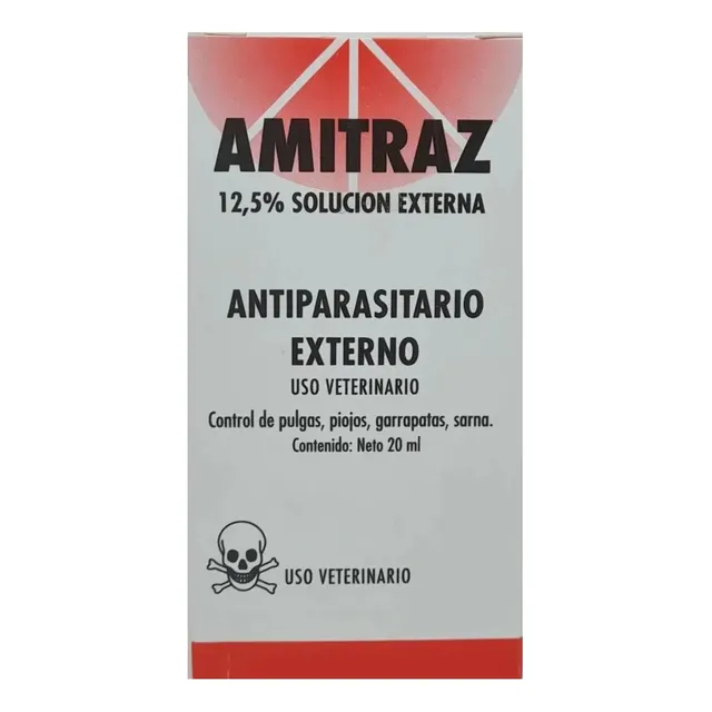 Amitraz Antiparasitario Externo Perros, Abejas, Otros Blanco