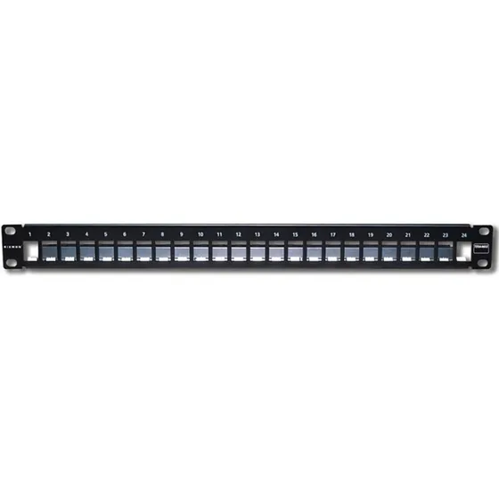 Panel Modular Cat 6a/cat6  P/24 Ptos Siemon Tera Z-ma Vacio