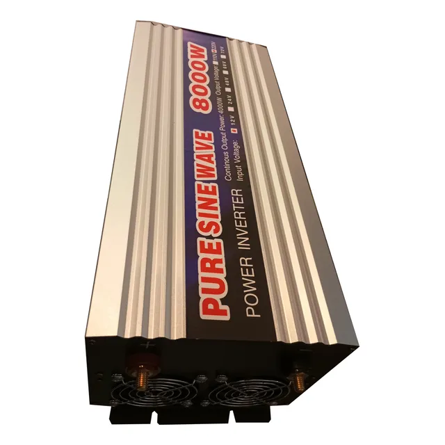 Inversor De Corriente Onda Pura 24v A 220v 4000w Pico 8000w