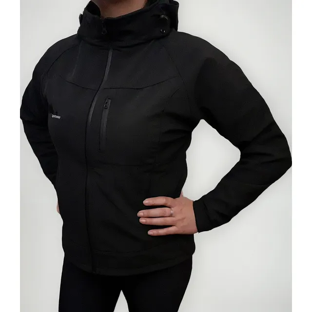 Campera Neoprene Mujer Entallada  Viento Lluvia Frio Moto
