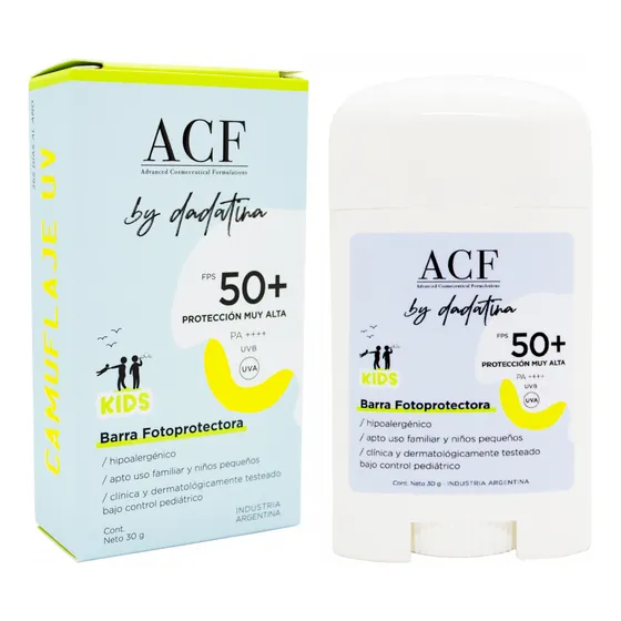 Acf By Dadatina Barra Fotoprotectora Kids Protector Fps 50