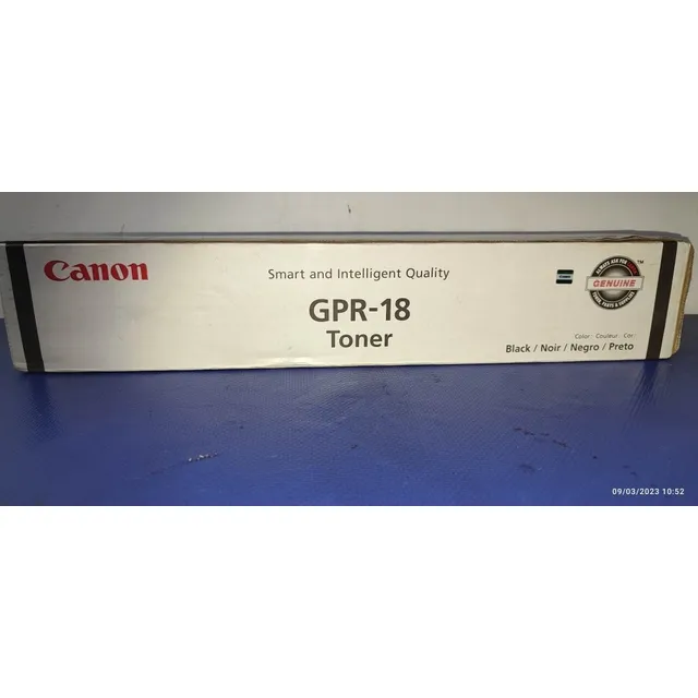 Original Nuevo Canon Gpr-18 Ir2022 2025 2030 Black Caracas 