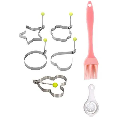 Juego De 5 Moldes Huevos Fritos Antiadherentes Sartén,...