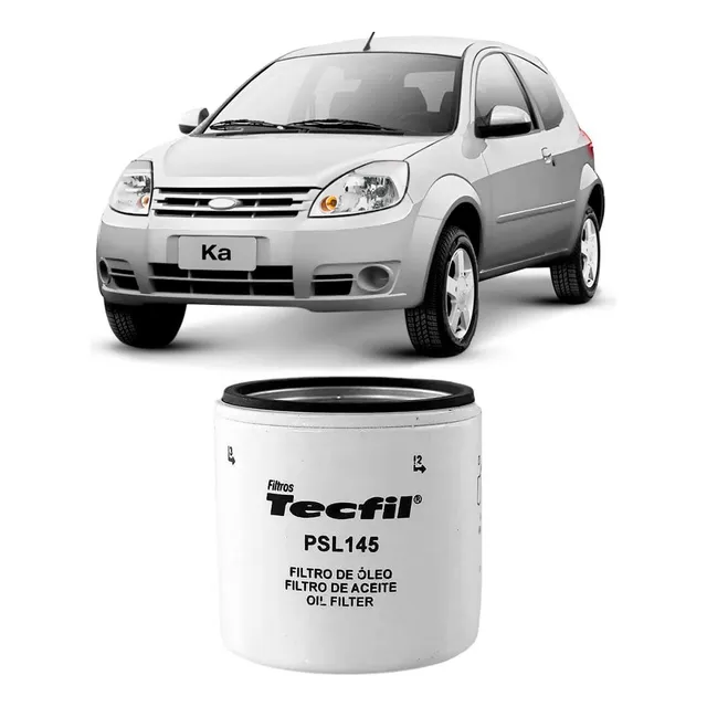 Filtro Óleo Ford Ka 97 A 2013 Tecfil