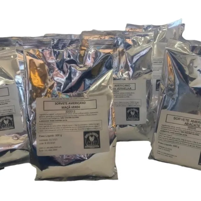 Mix Em Pó Para Maquina De Sorvete Americano 