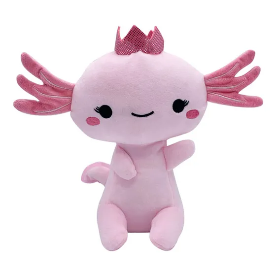 Peluche Ajolotis Personaje Sofilotis Color Rosado