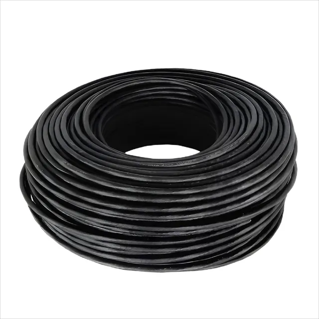 Cable Utp 100% Cobre Cat 5e Color Negro Exterior 305mts