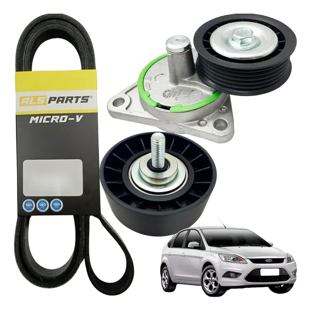 Kit Correia Alternador Tensor Focus 1.8 2.0 2000/2004 Ar Dh