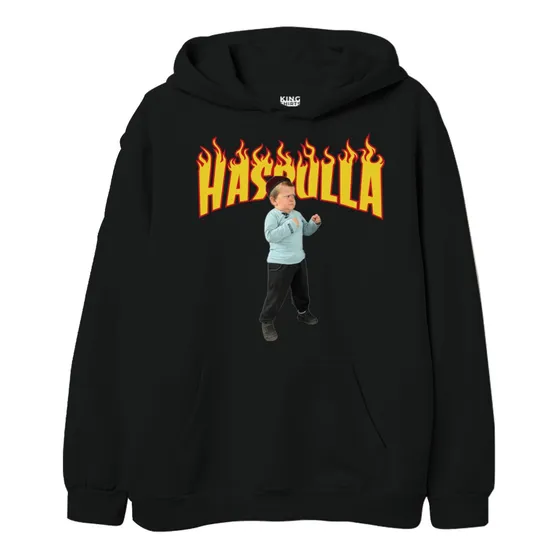 Sudadera Hasbulla Magomedov Mini Khabib Thrasher Ufc Hombre