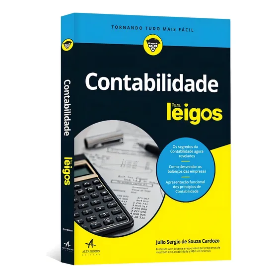 Contabilidade para leigos, de Cardozo, Julio Sergio De Souza. Para leigos Editorial Starling Alta Editora E Consultoria Eireli, capa mole em português, 2016