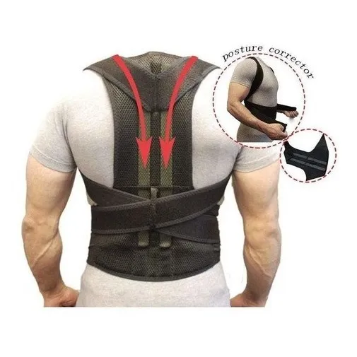 Corrector De Postura Y Espalda Faja Lumbar 100% Ajustable 