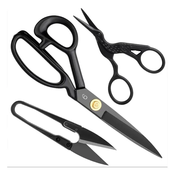 Tijeras De Acero Inoxidable Profesional Para Cortar Cuero