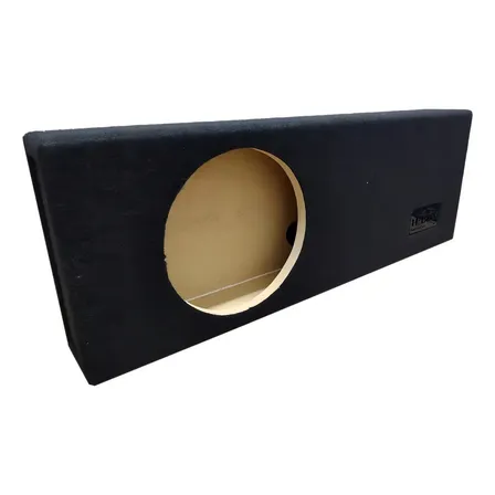 Cajón Plano Sellado Woofer 10 Pulgadas Jbl Focal Mdf Alfombra Negra