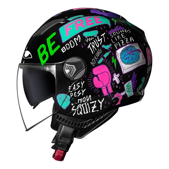 Capacete Norisk Orion Sv Free Preto