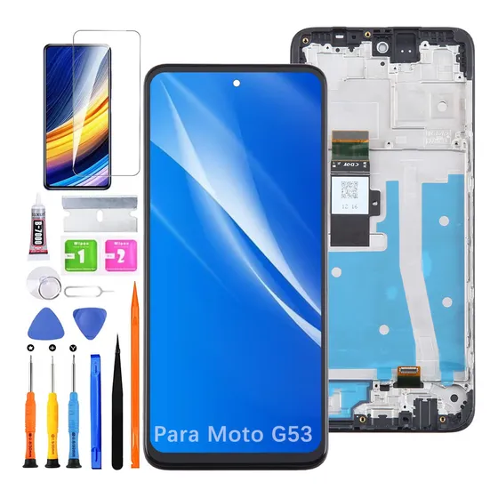 Pantalla Para Moto G53 Xt2335 Display Con Marco