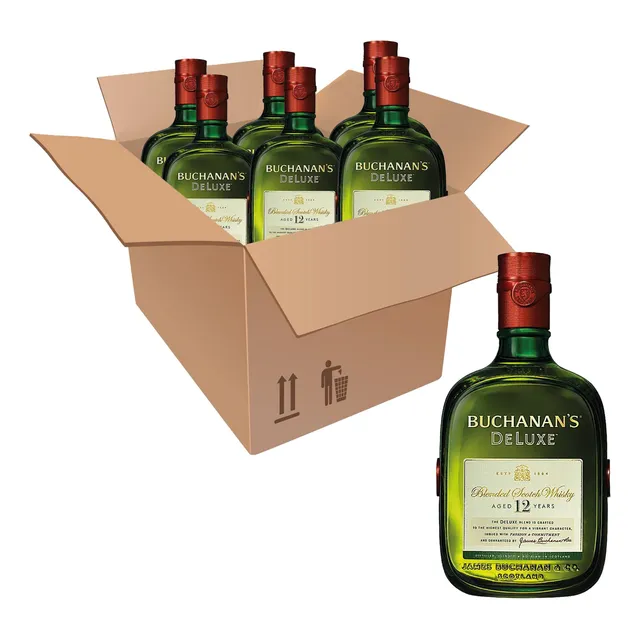 Whisky Buchanan´s Deluxe 12 Años 750ml 6 Unds