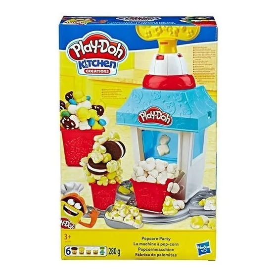 Play-doh Fiesta De Popcorn Original De Hasbro