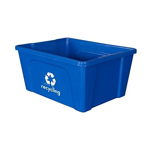 Contenedor De Reciclaje De Escritorio De 3 Galones De P...