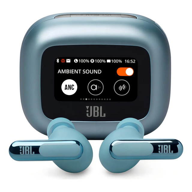 Fone De Ouvido Bluetooth Jbl Live Beam 3 Azul Azul-claro Fone De Ouvido Bluetooth Jbl Live Beam 3 Azul Azul-claro