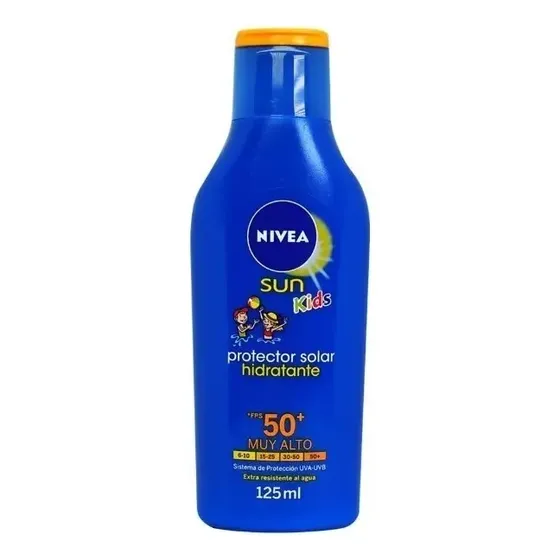 Protector Solar Corporal SUN Kids FPS50+ 125ml Nivea | Cuotas sin interés