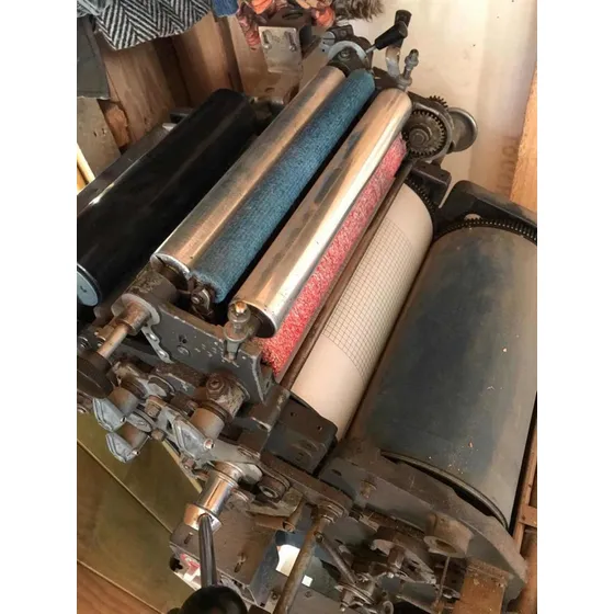 Máquina De Imprenta Multilith 1250 Doble Carta