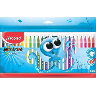 24 Plumones Color'peps Ocean Maped® 24 Plumones Color'peps Ocean Maped®