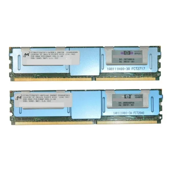 Memoria Servidor Hp Kit 4gb Ddr2 Pc2-5300f Dl360 G5 Dl380 G4