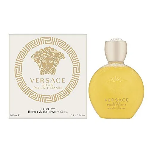 Gel De Ducha Versace Eros De Versace Para Mujer, 6.7 Oz