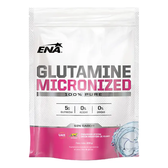 Glutamina Micronizada 300 Grs - Ena Sport Doypack