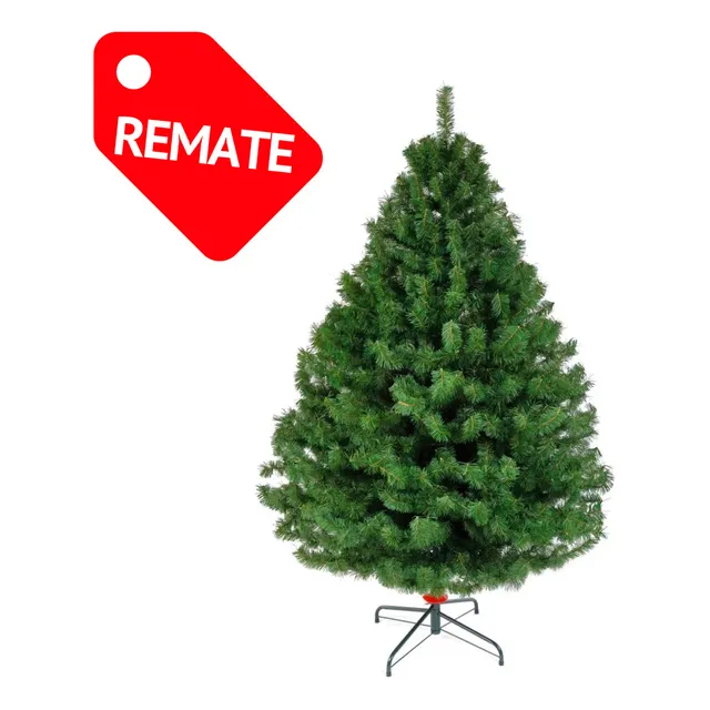 Arbol Navidad Pino Voluminoso Pachon 2.2m Sierra Naviplastic Color Verde
