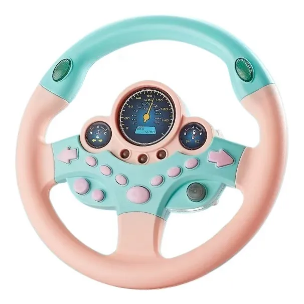 Volante Portátil De Simulación De Juguete Para Niños
