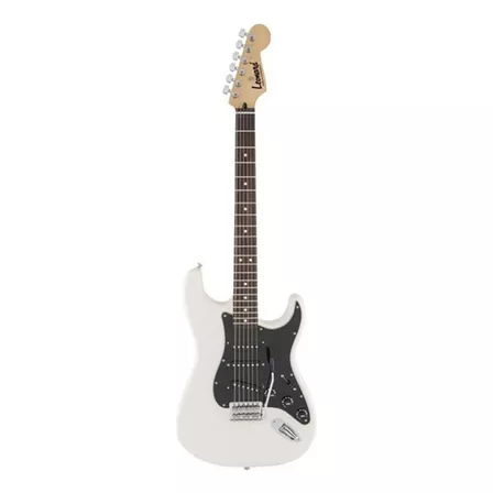 Guitarra eléctrica Leonard LE362 stratocaster de aliso white con diapasón de palo de rosa