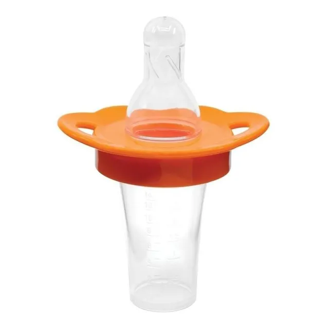 Biberón Dosificador De Medicamento 16ml Evenflo Color Naranja