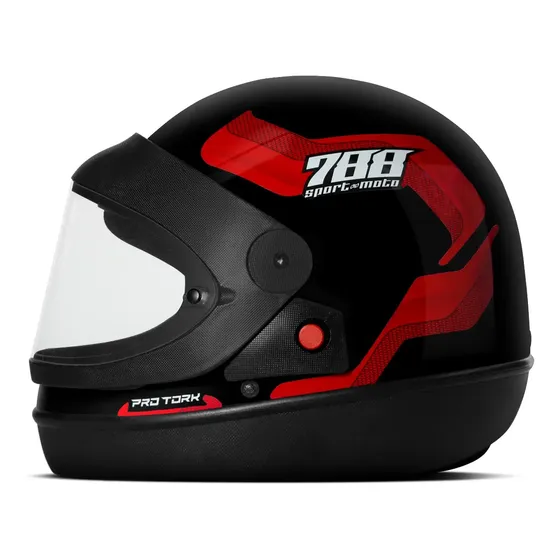 Capacete Fechado Feminino Masculino Unissex Sport Moto 788