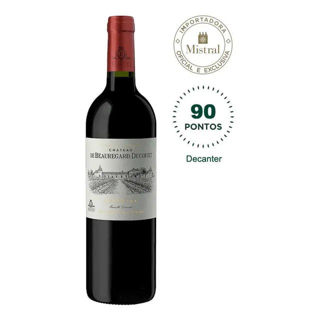 Vinho Château Beauregard Ducourt 2018 Petits Châteaux 750ml