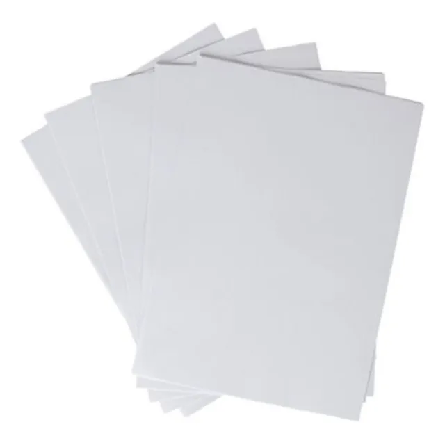 10 Paquetes Papel Fotográfico Glossy Carta 260gr 200 Hojas Color Blanco