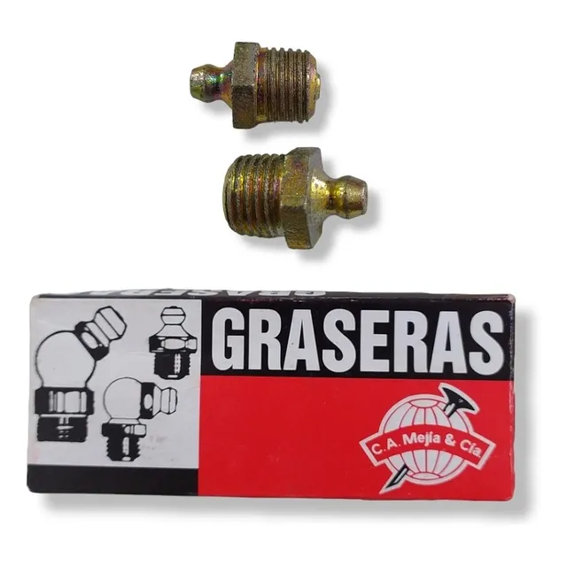 Grasera Recta 0.875 Pulgadas Rosca 1/4 Pulgadas - 18 Ptf 