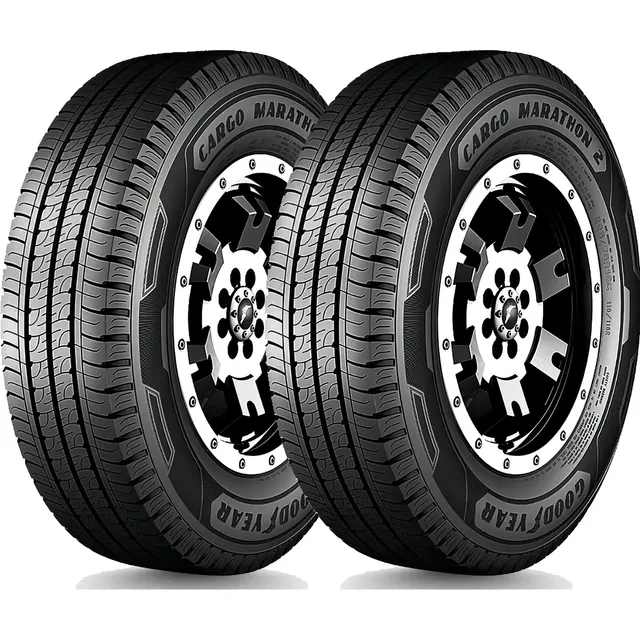 Kit de 2 neumáticos Goodyear Cargo Marathon C 195/75R16 110 R