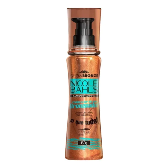 Iluminador Corporal Nicole Bahls 130g Show Bronze
