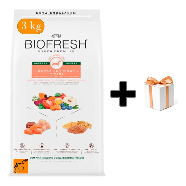 Biofresh Para Perro Adulto Raza Pequeña De 3 Kg + Regalo!