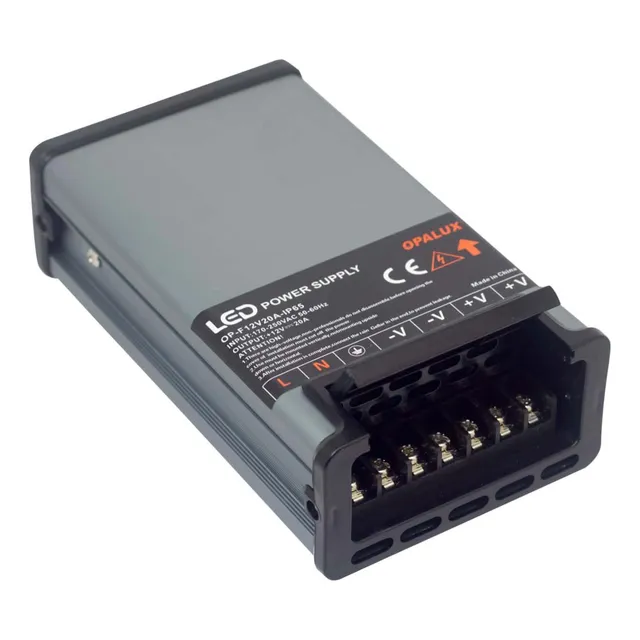 Fuente Switching Vertical 12v 20a Ip65 Opalux