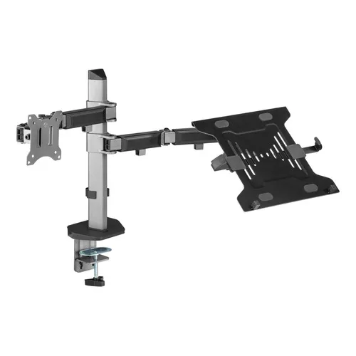 Soporte Brazo Doble Monitor Portatil Linkon Zeus Escritorio Lujo