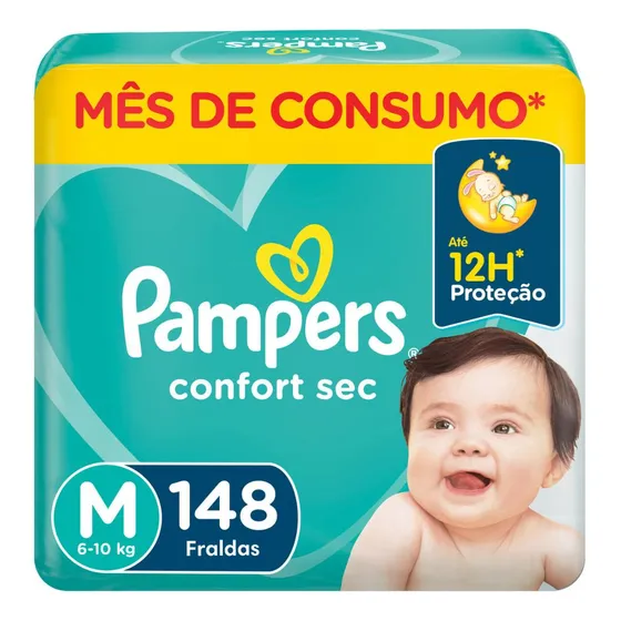 Pampers Confort Sec X 148 (m)