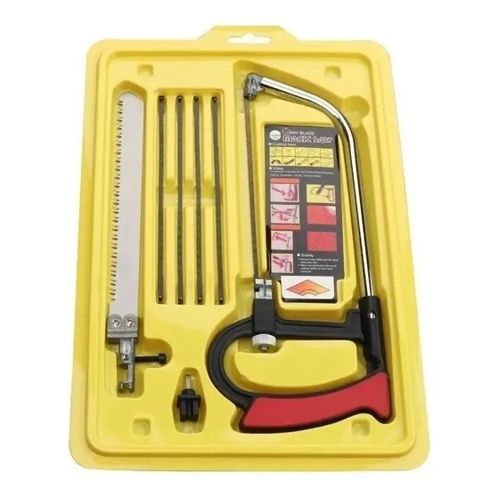 Mini Sierra Mágica Multifunción Para Carpintería 8 En 1