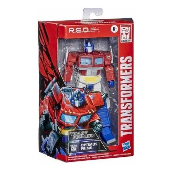 Transformers G1 R.e.d No Convertible Optimus Prime