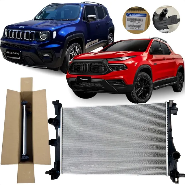 Radiador Original Jeep Renegade Fiat Toro 1.8 Flex 51987829