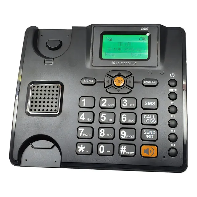 Telefono Rural Remplaza A Huawei F317 3g Para Ranchos +memor Color Negro