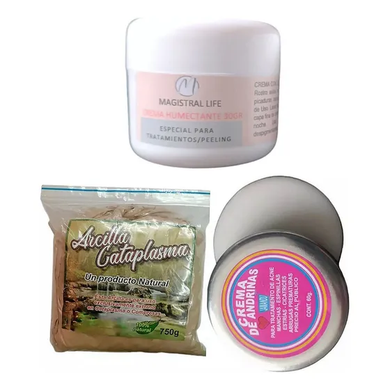 Bye Bye Acné Arcilla Cataplasma Control Grasa Cabello Y Piel