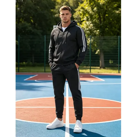 Conjunto Deportivo Hombre Capucha Y Pantalón Arjen Kroos 2pz